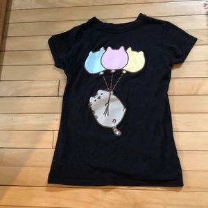 Black Pusheen T-shirt
